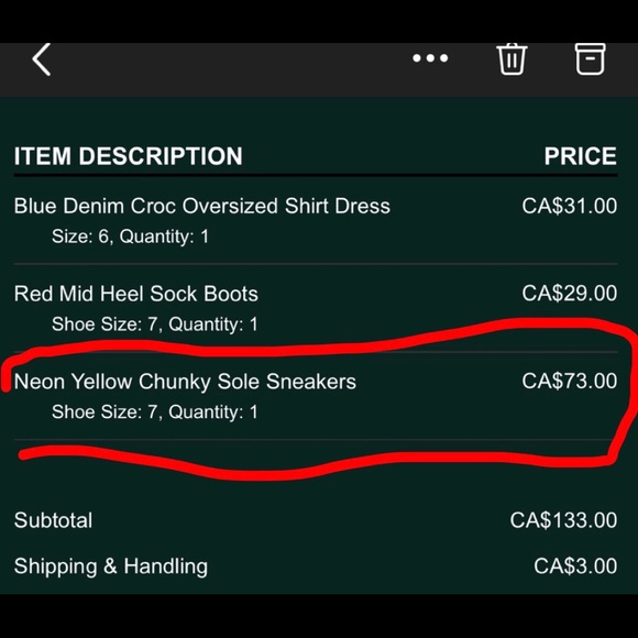 Missguided Neon Chunky Sneakers - Picture 7 of 7